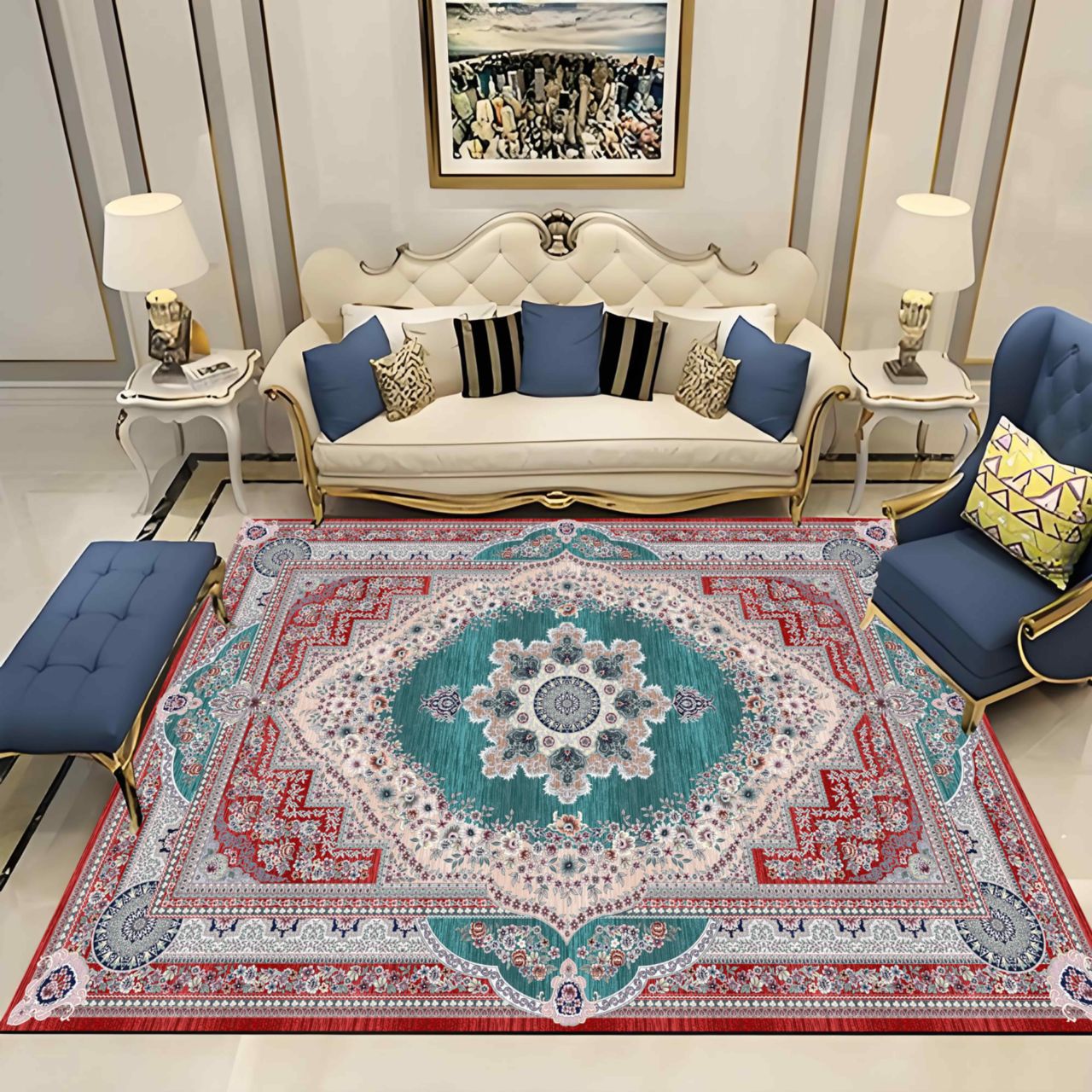 Premium China Dubai Carpet – High Quality – Multiple Designs – 3 Sizes