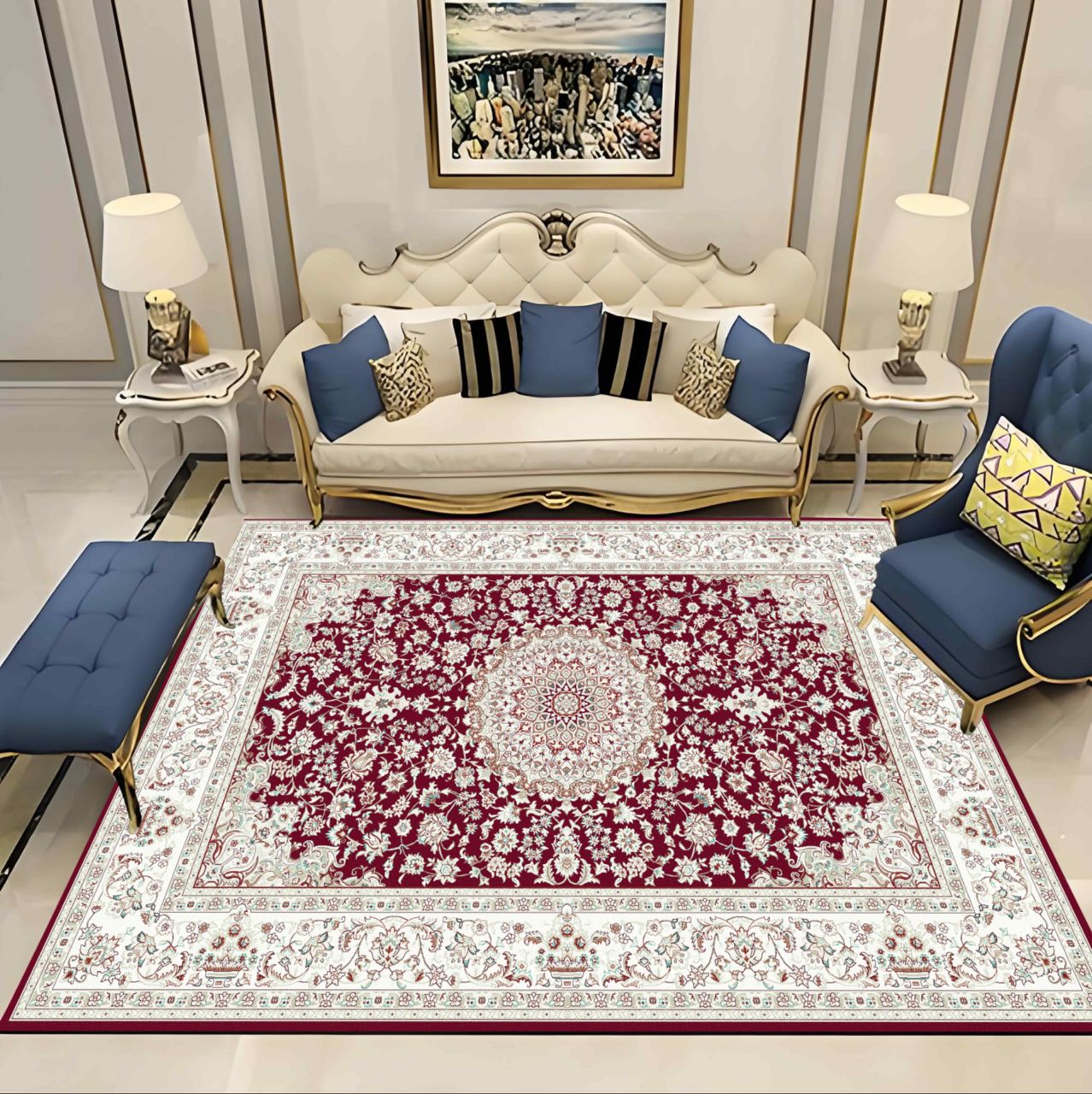 Premium China Dubai Carpet – High Quality – Multiple Designs – 3 Sizes