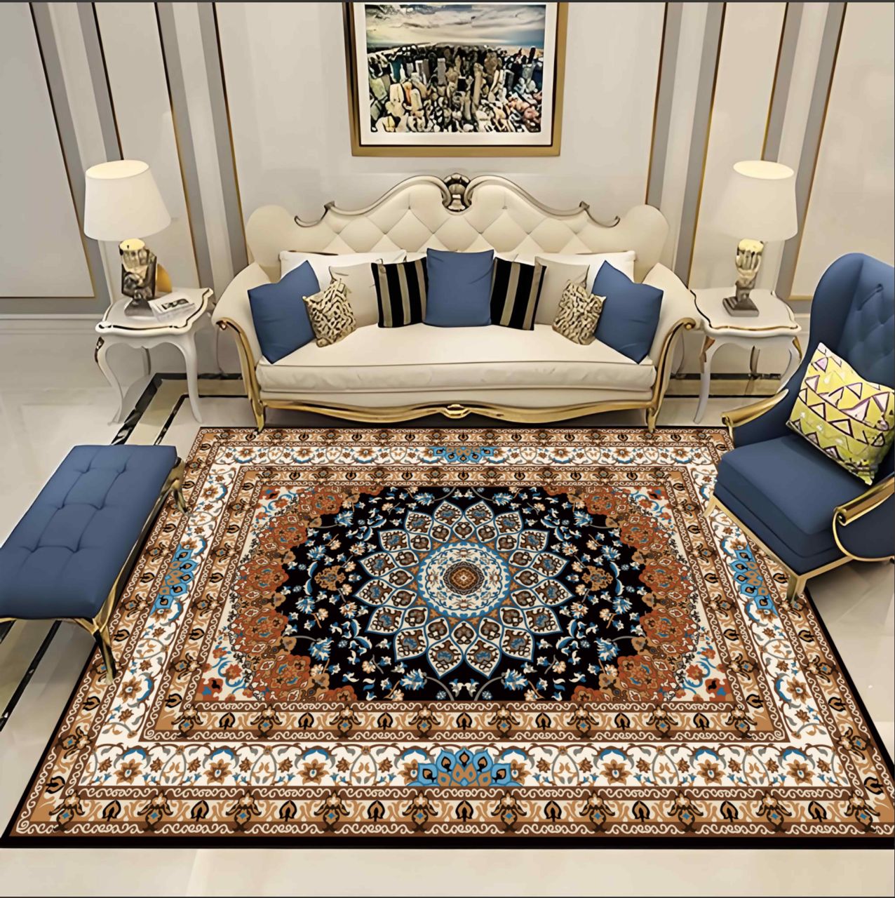 Premium China Dubai Carpet – High Quality – Multiple Designs – 3 Sizes