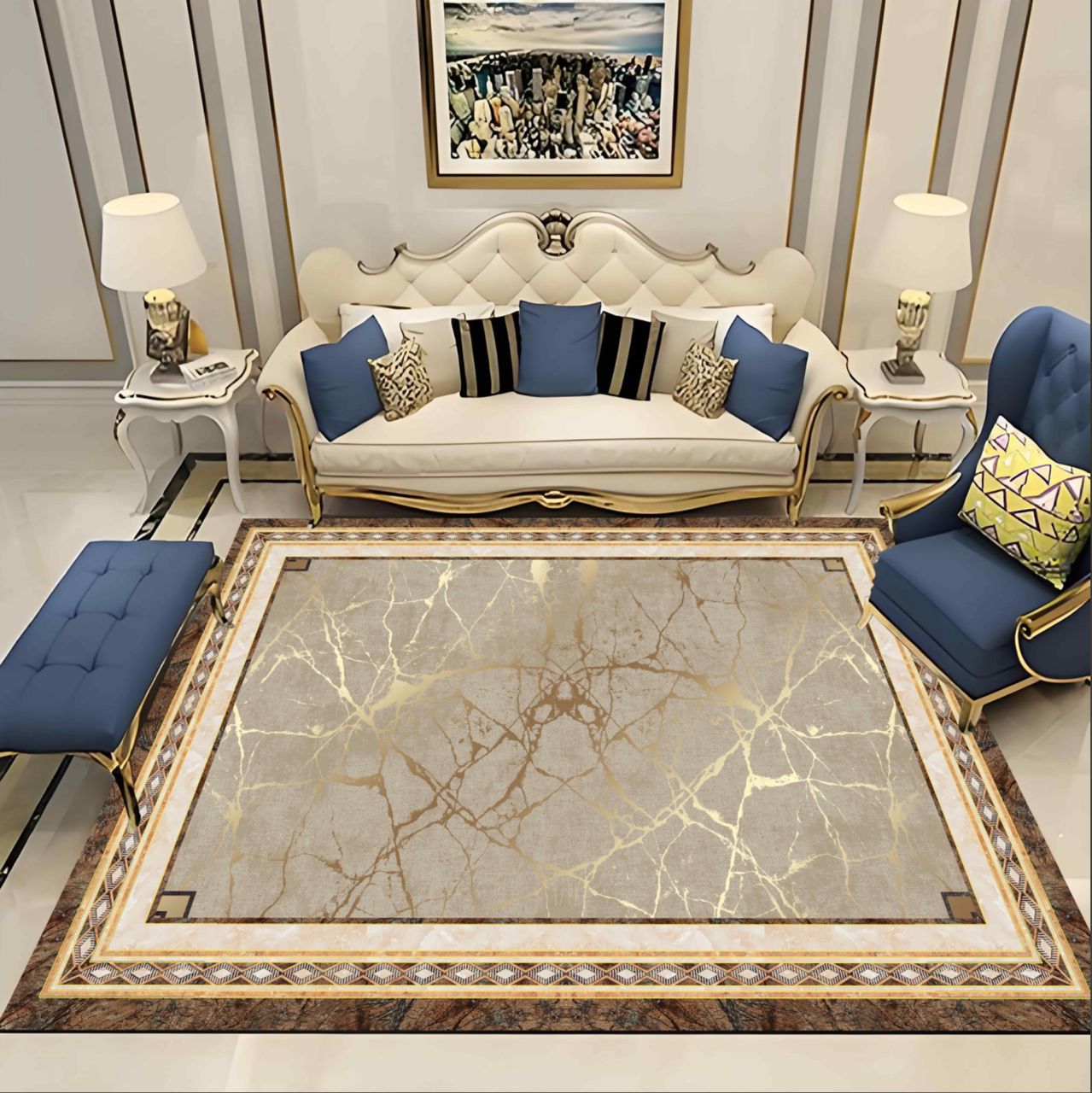 Premium China Dubai Carpet – High Quality – Multiple Designs – 3 Sizes