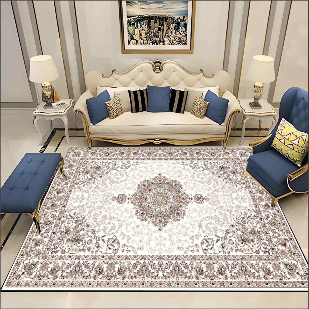 Premium China Dubai Carpet – High Quality – Multiple Designs – 3 Sizes