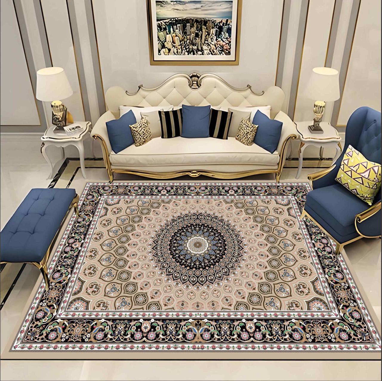 Premium China Dubai Carpet – High Quality – Multiple Designs – 3 Sizes