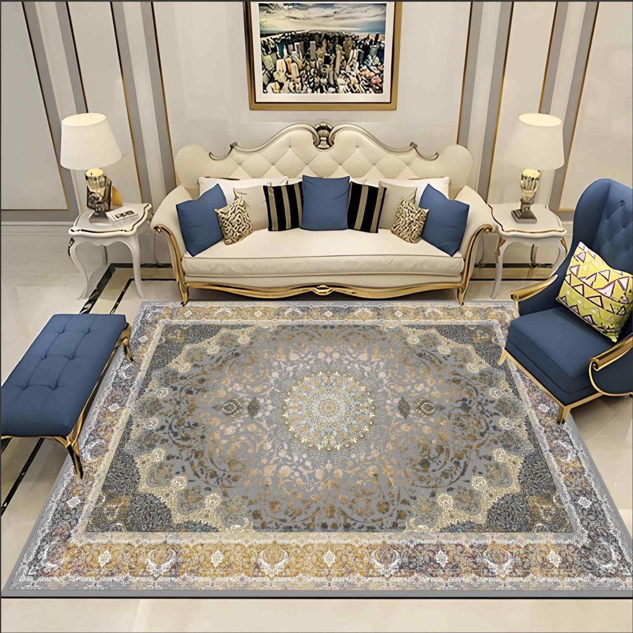 Premium China Dubai Carpet – High Quality – Multiple Designs – 3 Sizes