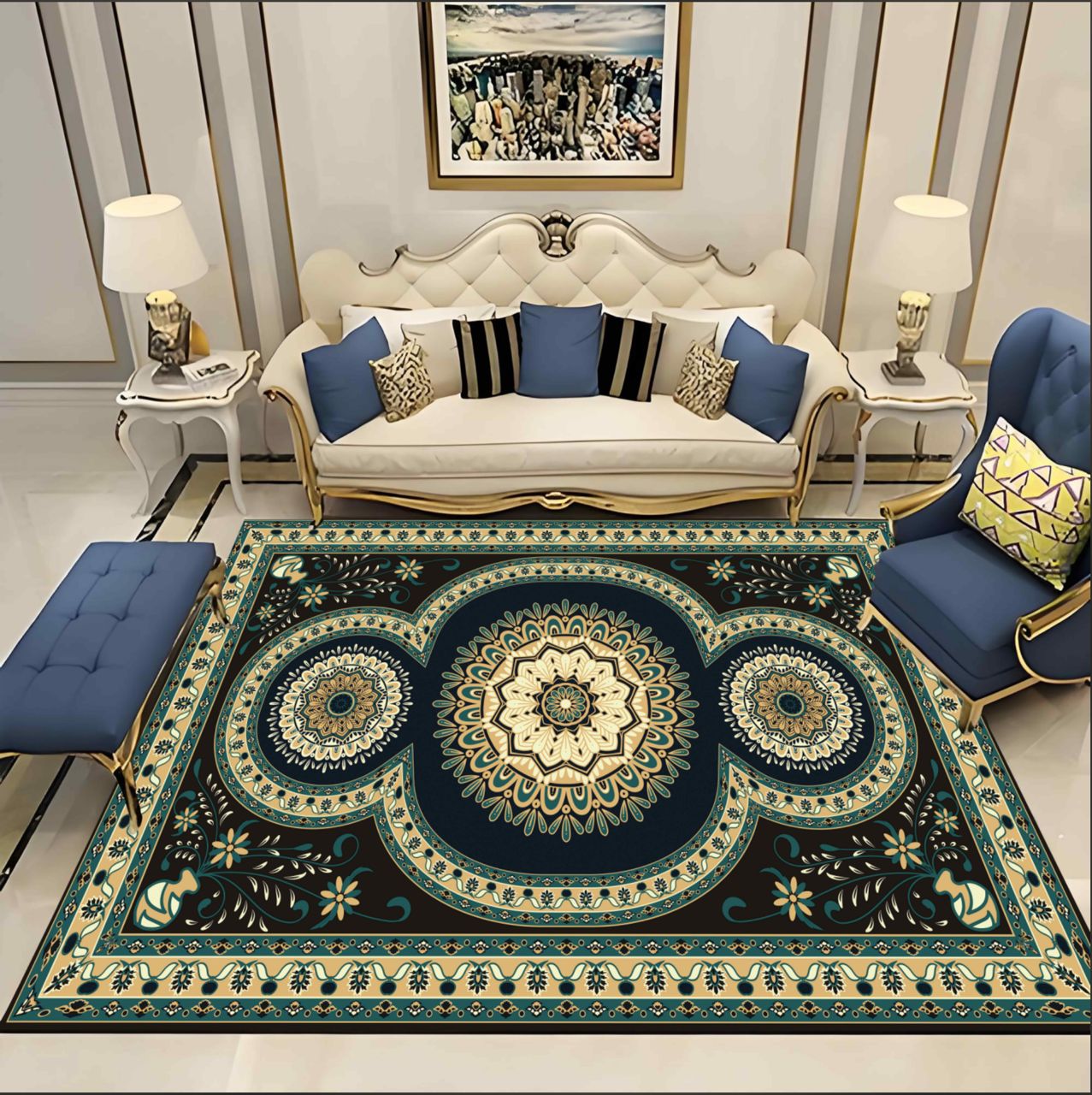 Premium China Dubai Carpet – High Quality – Multiple Designs – 3 Sizes
