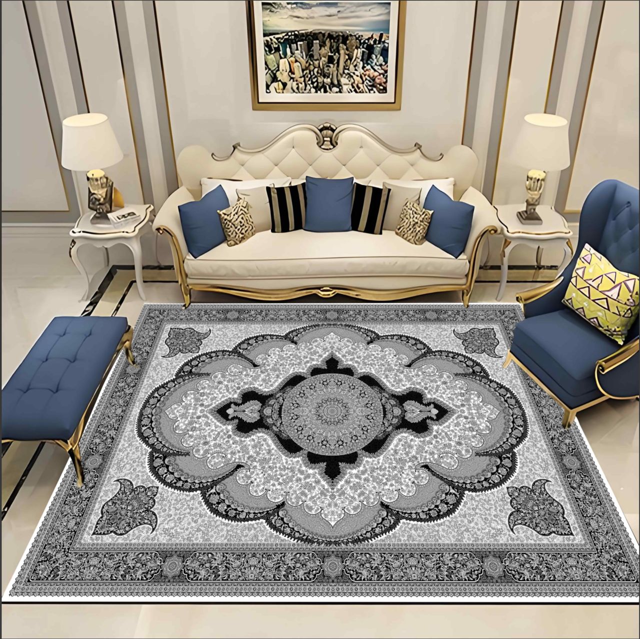 Premium China Dubai Carpet – High Quality – Multiple Designs – 3 Sizes