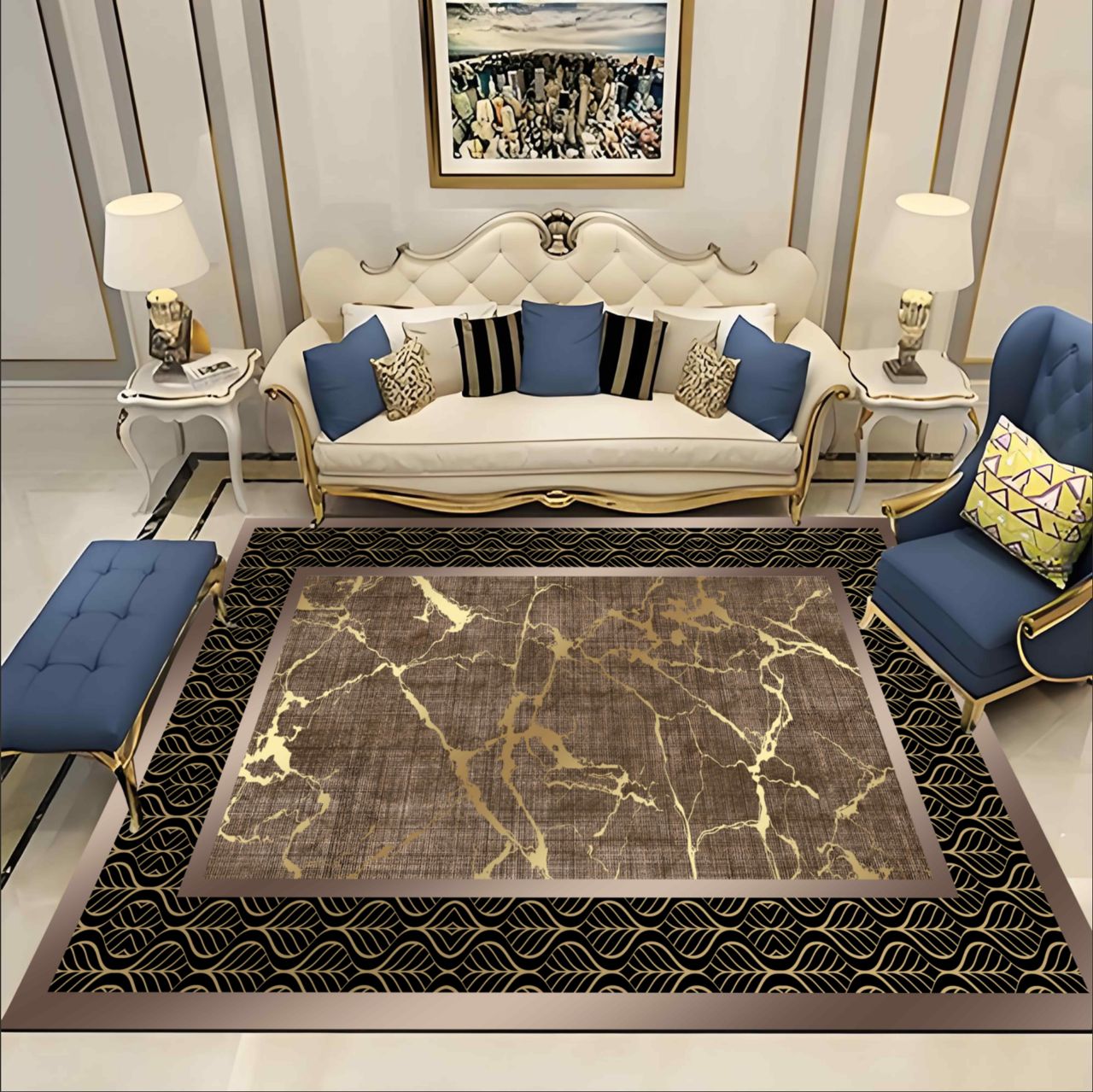 Premium China Dubai Carpet – High Quality – Multiple Designs – 3 Sizes