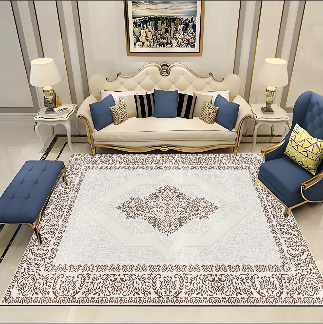 Premium China Dubai Carpet – High Quality – Multiple Designs – 3 Sizes