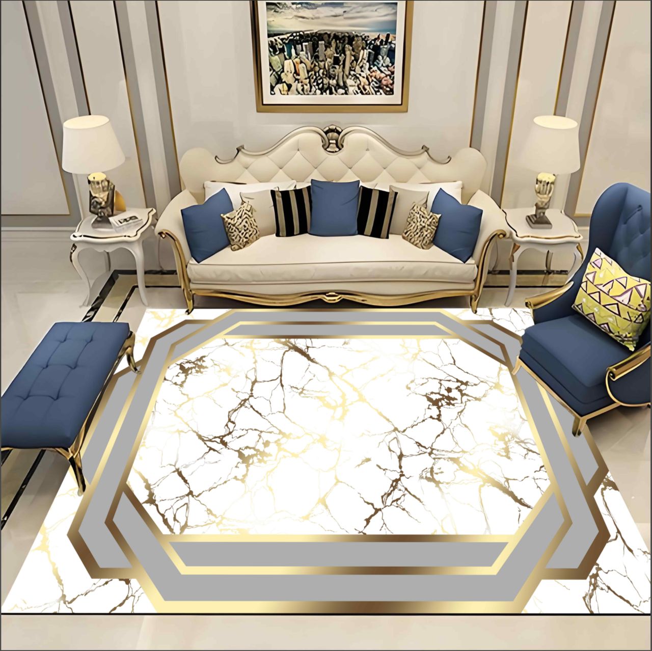 Premium China Dubai Carpet – High Quality – Multiple Designs – 3 Sizes