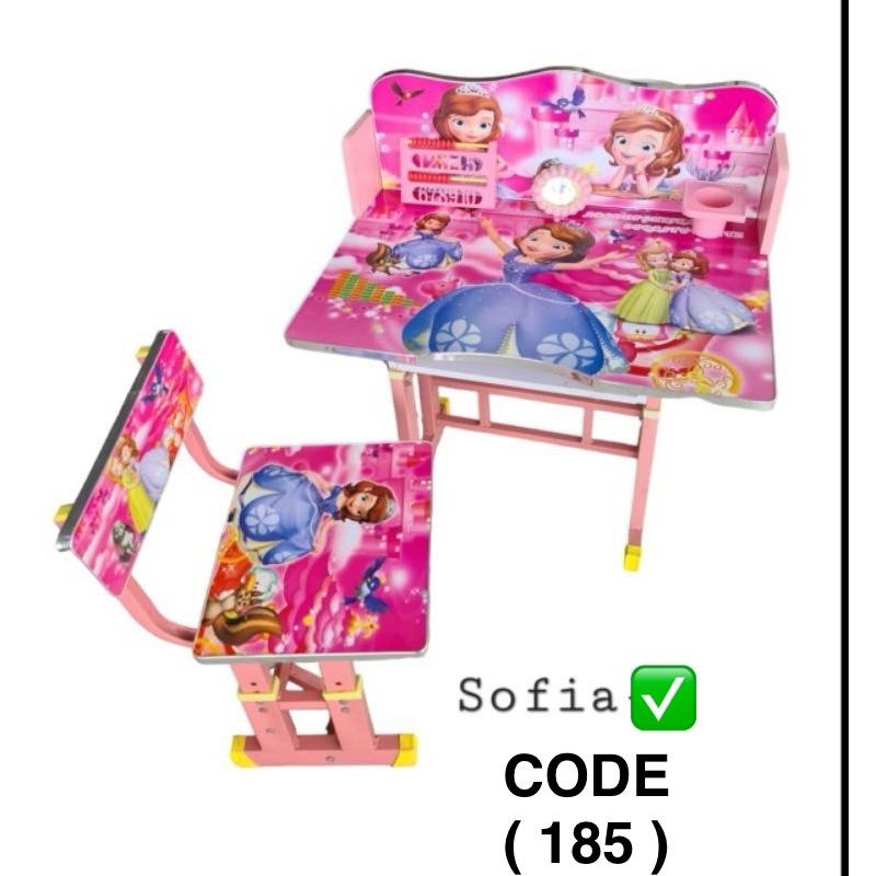 Kids Study Table & Chair Set – Perfect for Boys & Girls | Pink & Blue Colors