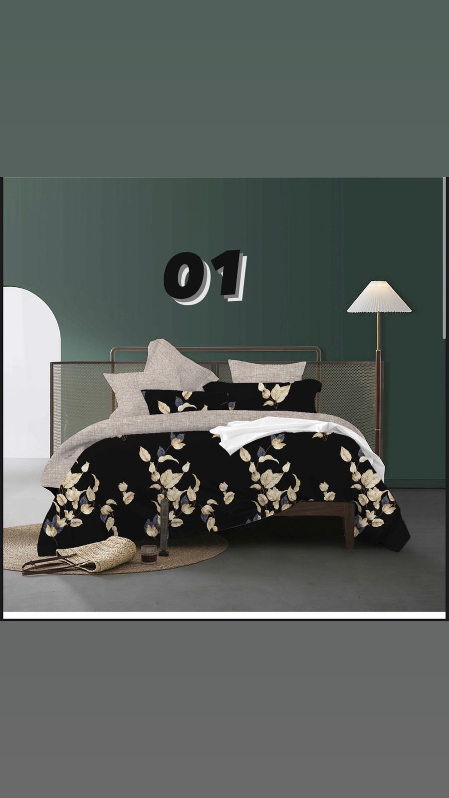 Luxury Cotton Cadar Bedding Set – Soft & Breathable