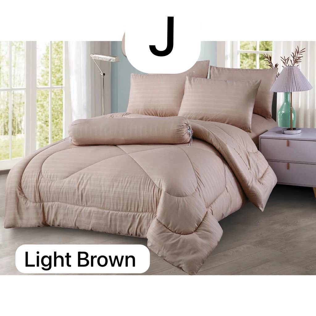 Luxury Cotton Cedar Bedding Set – Ultra Soft & Elegant – 7-in-1 King/Queen Size